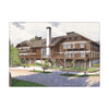 Glacier Lake McDonald Lodge Magnet