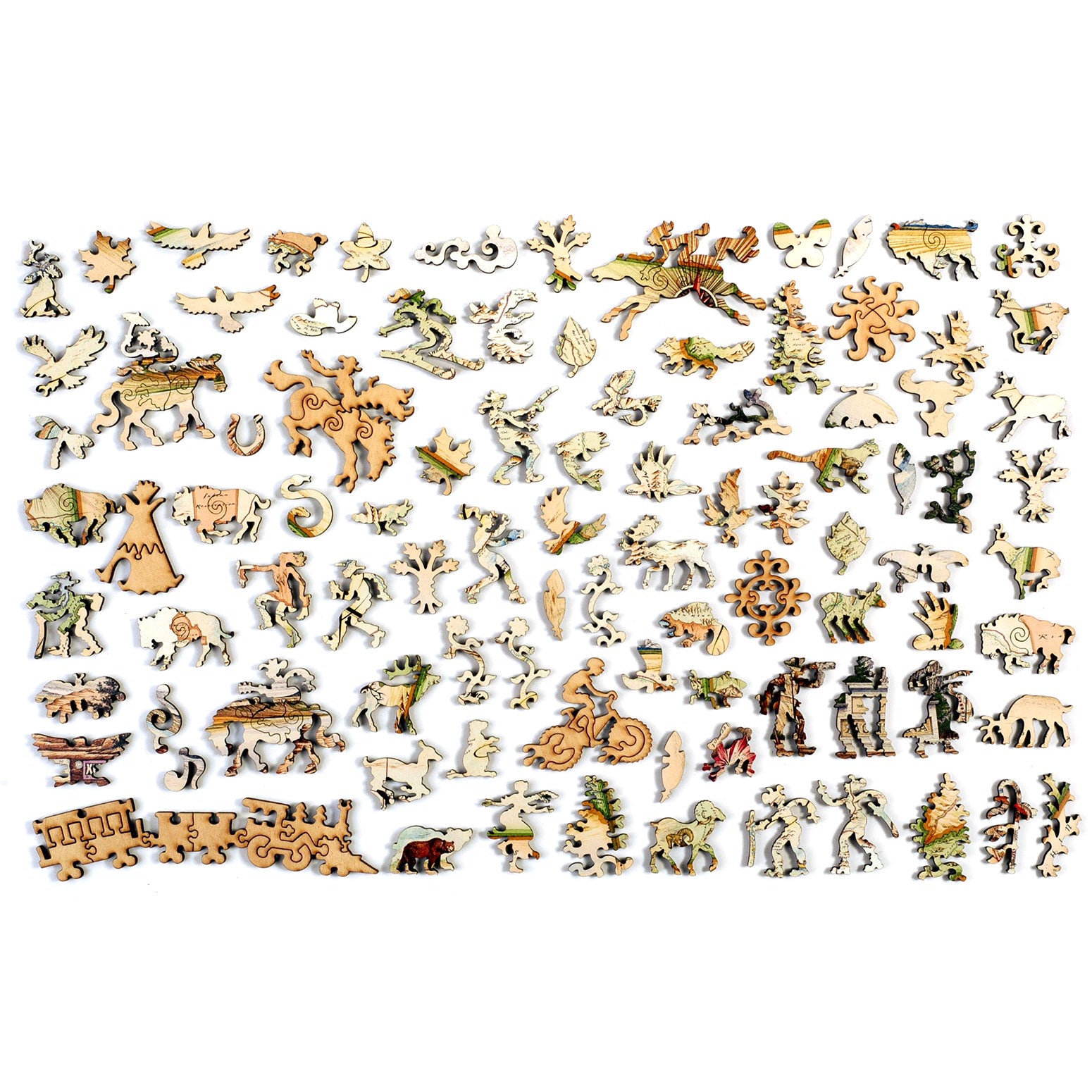 Missoula Map Wood Puzzle,Xplorer Maps