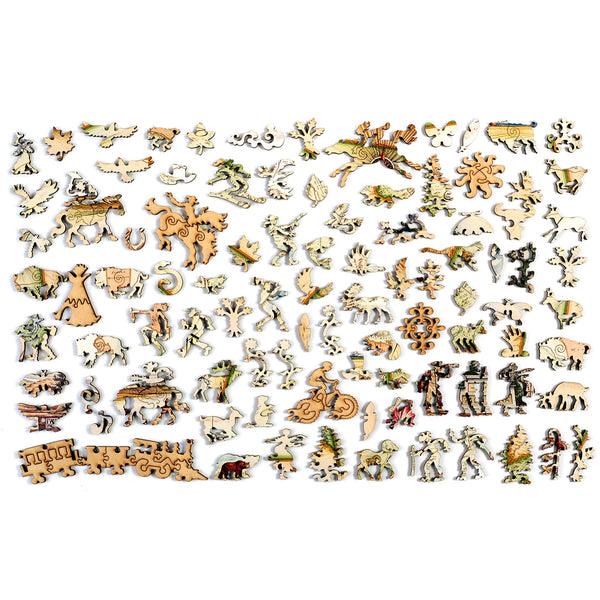 Missoula Map Wood Puzzle,Xplorer Maps