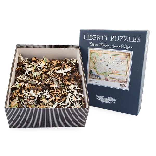 Montana Wood Puzzle from Liberty Puzzles