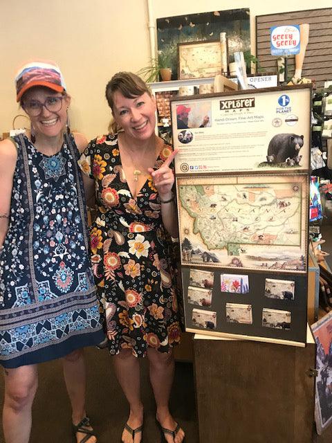The Green Light: First Montana Store to Carry New Retail Display Unit - Xplorer Maps