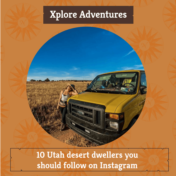 Xplorer Maps Blog about 10 Utah desert dwellers you should follow on Instagram.