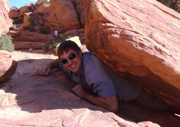 Andy Hart, executive director of Southern Nevada Conservancy, pictured in Red Rock Canyon.