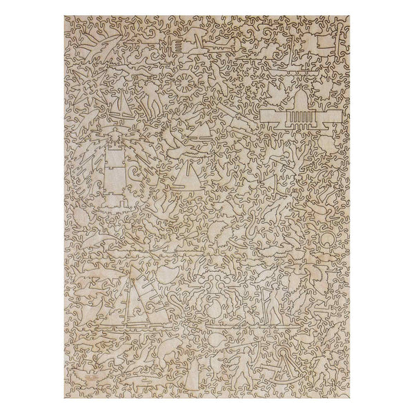 Chesapeake Bay Map Wood Puzzle