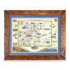Colorado State Hand-Drawn Map