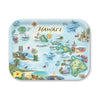 Hawai'i Map Wood Serving Trays