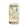 North Cascades Small Serving Tray Map design scenic illustrations and text