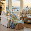 Santa Catalina Island Map Fleece Blanket
