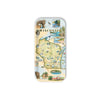 Small Serving Tray Map of Wisconsin on a phone case with various icons and illustrations.
