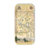 Small Serving Tray map of Yellowstone National Park on a white background