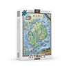 Maine's Acadia National Park 1000 Piece Cardboard Jigsaw Puzzle. Featuring Cadillac Mountain. 