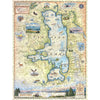 Flathead Lake Map Wood Puzzle
