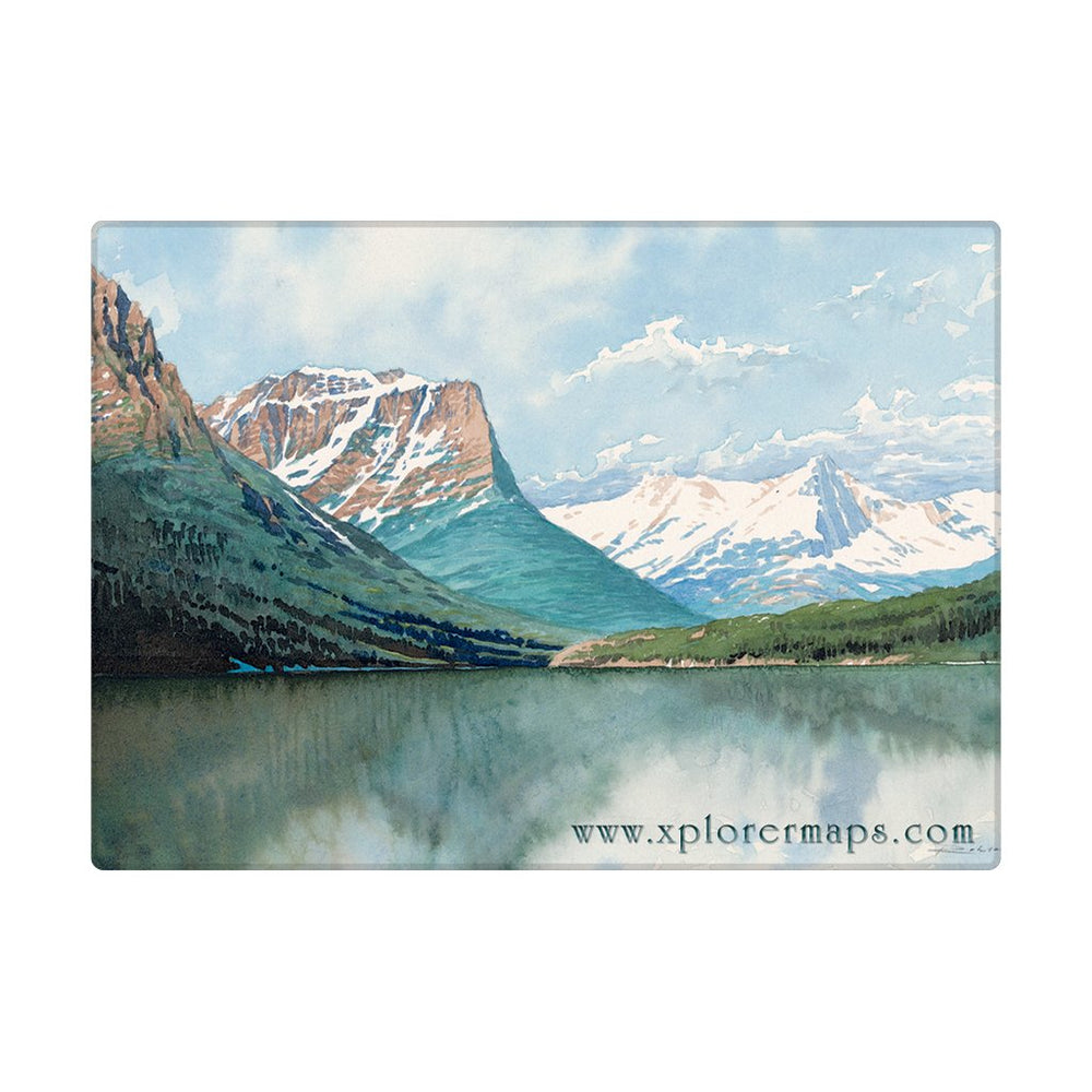 Glacier St Marys Lake Magnet