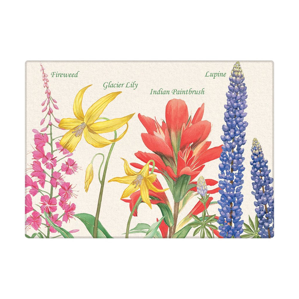 Glacier Wildfower Magnet