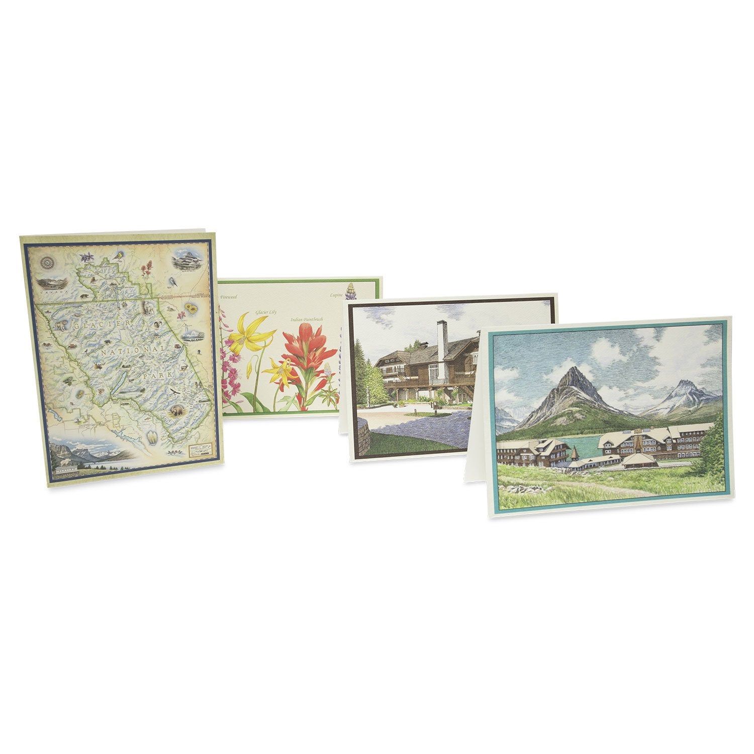 Glacier Greeting Cards