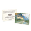 Glacier Swiftcurrent Lake- - blank notecard. 
