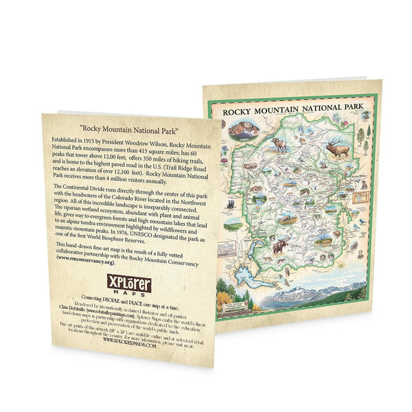 Rocky Mountain National Park Notecard