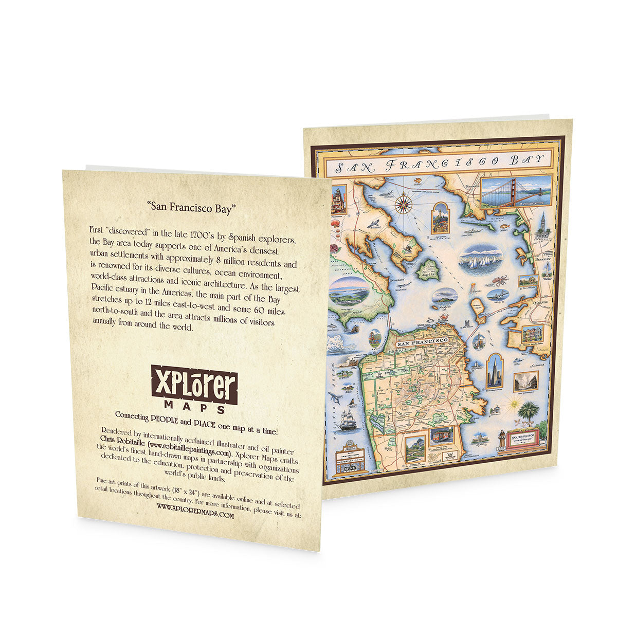 San Francisco Bay Notecards - Set of 6