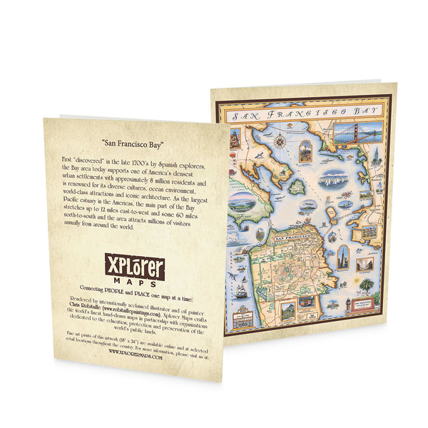 San Francisco Bay Notecards - Set of 6